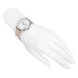 Coach Perry Silver Dial Two Tone Steel Strap Watch for Women - 14503346 Buy Now By Coach