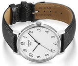 Tissot Everytime Desire Medium White Dial Black Leather Strap Watch For Men - T109.410.16.032.00 Buy Now By Tissot