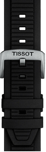 Tissot T Race Chronograph White Dial Black Rubber Strap Watch For Men - T141.417.17.011.00 Buy Now By Tissot