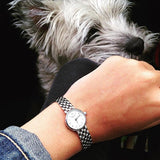 Tissot T Lady Lovely Silver Dial Silver Steel Strap Watch For Women - T058.009.11.031.00 Buy Now By Tissot