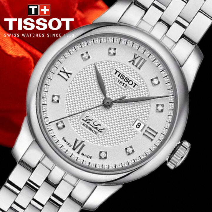 Tissot Le Locle Automatic Lady Silver Dial Silver Steel Strap Watch For Women - T006.207.11.036.00 Buy Now By Tissot