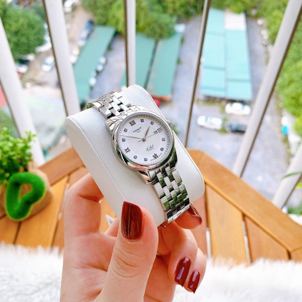 Tissot Le Locle Automatic Lady Silver Dial Silver Steel Strap Watch For Women - T006.207.11.036.00 Buy Now By Tissot