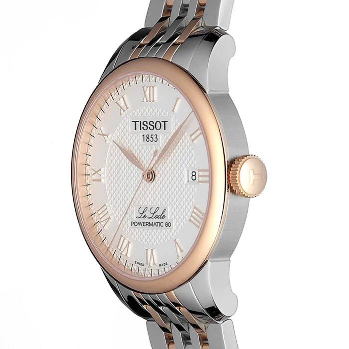 Tissot Le Locle Automatic Cosc Silver Dial Two Tone Steel Strap Watch For Men - T006.407.22.033.00 Buy Now By Tissot