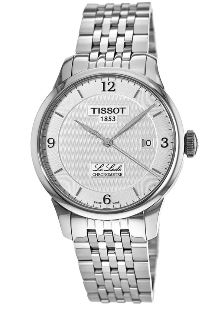 Tissot Le Locle Automatic Cosc White Dial Silver Steel Strap Watch For Men - T006.408.11.037.00 Buy Now By Tissot