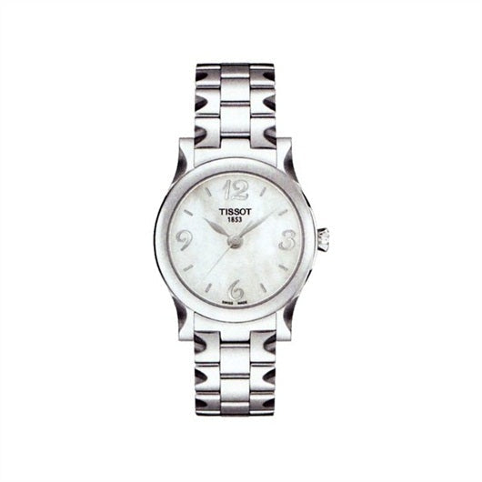 Tissot Stylis-T Mother of Pearl Dial Watch For Women - T028.210.11.117.02 Buy Now By Tissot