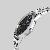 Tissot T Classic Dream Black Dial Silver Steel Strap Watch for Men - T033.410.11.053.01 Buy Now By Tissot