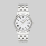 Tissot T Classic Dream White Dial Silver Steel Strap Watch for Men - T033.410.11.013.01 Buy Now By Tissot