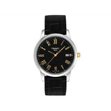 Tissot T Classic Dream Black Dial Black Leather Strap Watch for Men - T033.410.26.053.01 Buy Now By Tissot