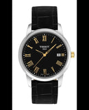 Tissot T Classic Dream Black Dial Black Leather Strap Watch for Men - T033.410.26.053.01 Buy Now By Tissot