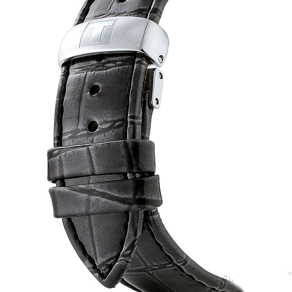 Tissot T Trend Couturier Black Dial Black Leather Strap Watch For Women - T035.210.16.051.00 Buy Now By Tissot