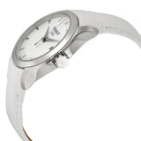 Tissot Couturier Lady Silver Dial White Leather Strap Watch For Women - T035.210.16.011.00 Buy Now By Tissot