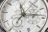 Tissot Couturier Chronograph White Dial Brown Leather Strap Watch For Men - T035.617.16.031.00 Buy Now By Tissot
