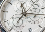 Tissot Couturier Chronograph White Dial Brown Leather Strap Watch For Men - T035.617.16.031.00 Buy Now By Tissot