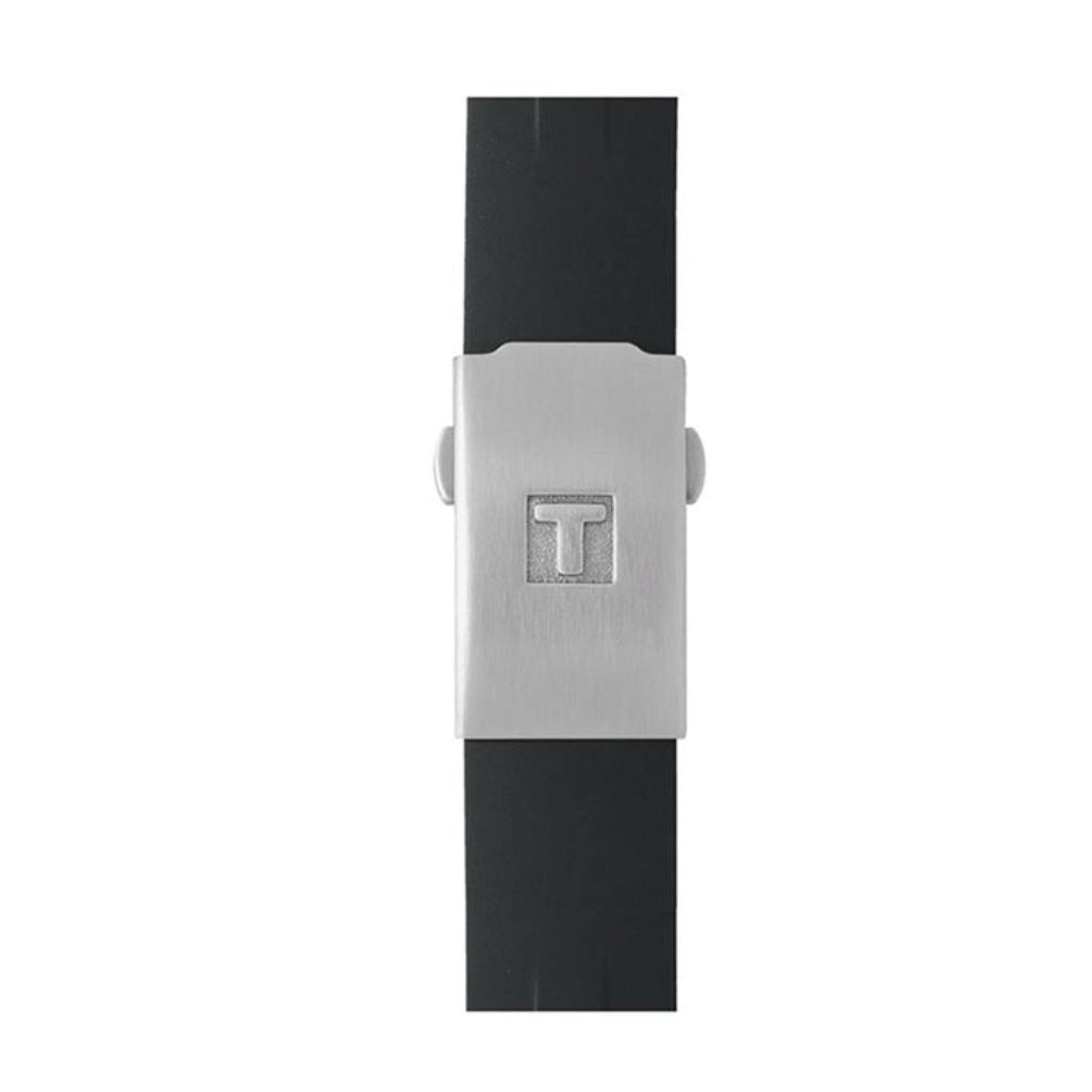 Tissot T Race Chronograph Black Dial Black Rubber Strap Watch for Women - T048.217.17.057.00 Buy Now By Tissot