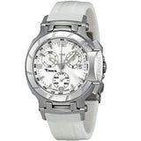 Tissot T Race Lady Chronograph White Dial White Rubber Strap Watch for Women - T048.217.17.017.00 Buy Now By Tissot