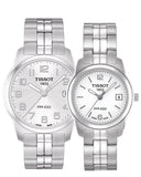 Tissot T Classic PR100 Silver Dial Silver Steel Strap Watch For Women - T049.210.11.032.00 Buy Now By Tissot