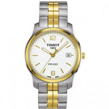 Tissot T Classic PR100 White Dial Two Tone Steel Strap Watch For Women - T049.210.22.032.00 Buy Now By Tissot