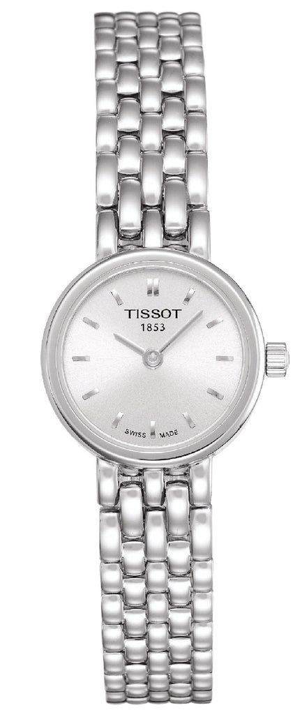 Tissot T Lady Lovely Silver Dial Silver Steel Strap Watch For Women - T058.009.11.031.00 Buy Now By Tissot