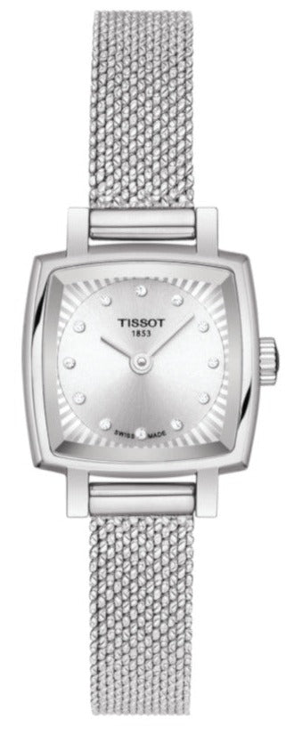 Tissot Lovely Square Silver Dial Silver Mesh Bracelet Watch For Women - T058.109.11.036.00 Buy Now By Tissot