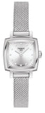 Tissot Lovely Square Silver Dial Silver Mesh Bracelet Watch For Women - T058.109.11.036.00 Buy Now By Tissot