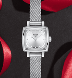 Tissot Lovely Square Silver Dial Silver Mesh Bracelet Watch For Women - T058.109.11.036.00 Buy Now By Tissot
