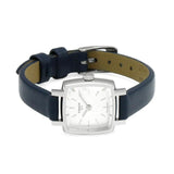 Tissot Lovely Square Silver Dial Blue Leather Strap Watch For Women - T058.109.16.031.00 Buy Now By Tissot