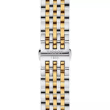 Tissot T Classic Tradition White Dial Two Tone Mesh Bracelet Watch For Men - T063.610.22.037.00 Buy Now By Tissot