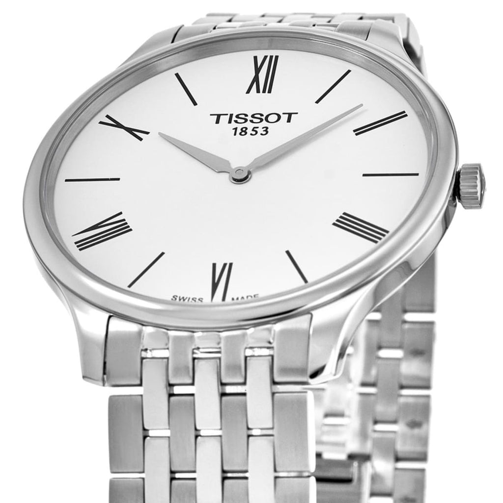 Tissot T Classic Tradition 5.5 White Dial Watch For Men - T063.409.11.018.00 Buy Now By Tissot