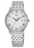 Tissot T Classic Tradition Silver Dial Silver Steel Strap Watch For Men - T063.610.11.038.00 Buy Now By Tissot