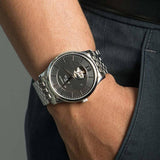 Tissot Tradition Automatic Open Heart Automatic Watch For Men - T063.907.11.058.00 Buy Now By Tissot