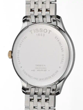 Tissot T Classic Tradition White Dial Two Tone Mesh Bracelet Watch For Men - T063.610.22.037.01 Buy Now By Tissot