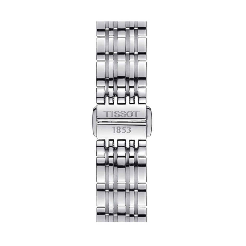 Tissot T Classic Carson Automatic White Dial Silver Steel Strap Watch For Women - T085.207.11.011.00 Buy Now By Tissot