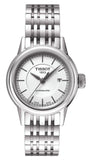 Tissot T Classic Carson Automatic White Dial Silver Steel Strap Watch For Women - T085.207.11.011.00 Buy Now By Tissot