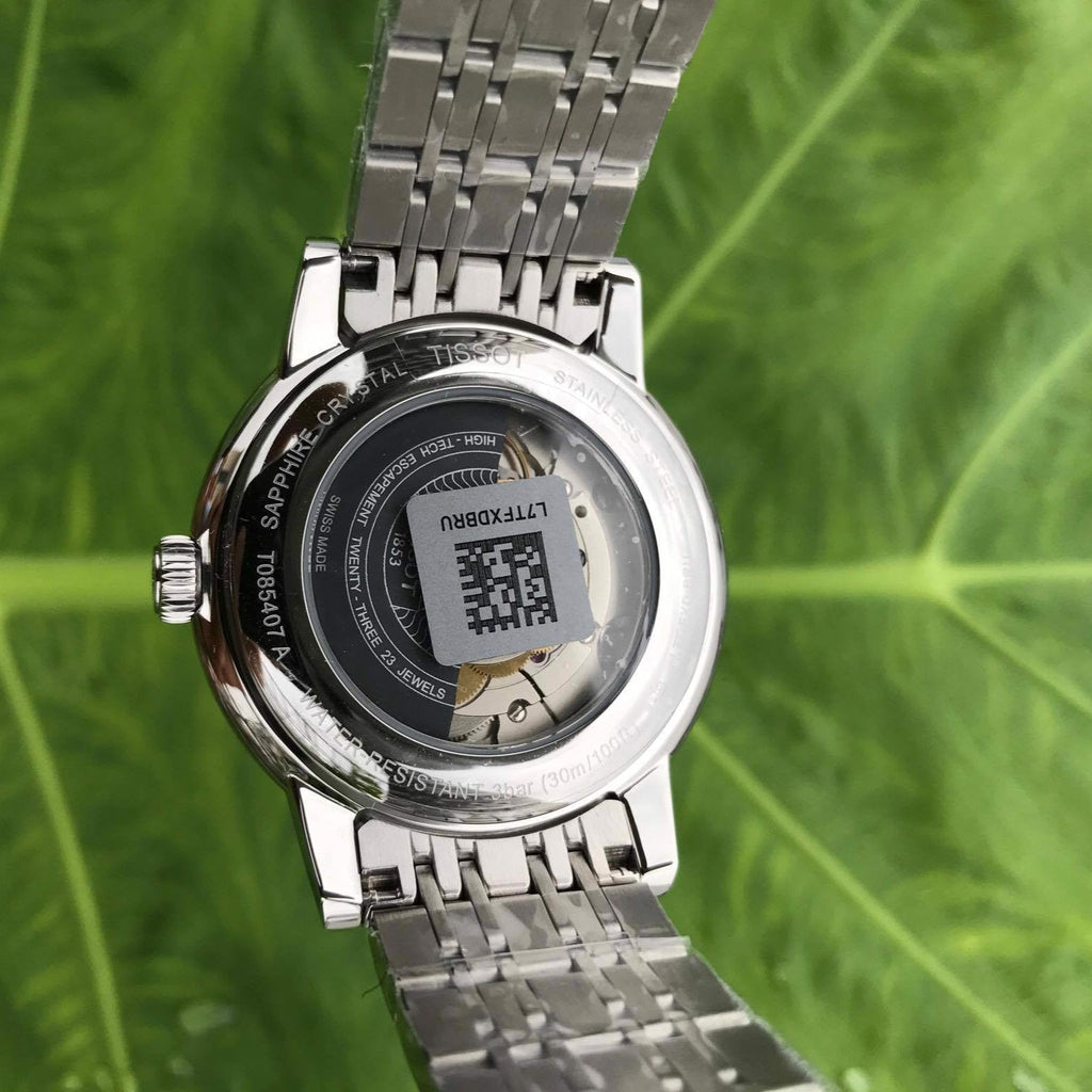 Tissot Carson Powermatic 80 Silver Dial Silver Steel Strap Watch For Men - T085.407.11.011.00 Buy Now By Tissot