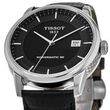 Tissot T Classic Luxury Black Dial Black Leather Strap Watch For Men - T086.407.16.051.00 Buy Now By Tissot