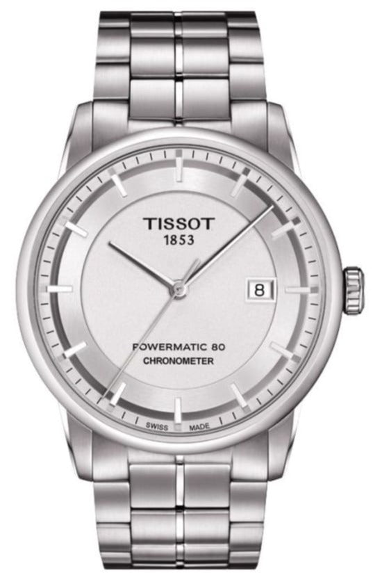 Tissot Luxury Powermatic 80 Silver Dial Silver Steel Strap Watch For Men - T086.408.11.031.00 Buy Now By Tissot