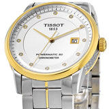 Tissot Luxury Powermatic 80 Silver Dial Silver Steel Strap Watch For Men - T086.408.22.036.00 Buy Now By Tissot
