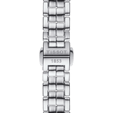 Tissot T Lady Flamingo Mother of Pearl Blue Dial Silver Steel Strap Watch For Women - T094.210.11.121.00 Buy Now By Tissot