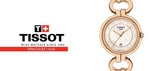 Tissot T Lady Flamingo Mother of Pearl Dial Rose Gold Steel Strap Watch for Women - T094.210.33.116.01 Buy Now By Tissot