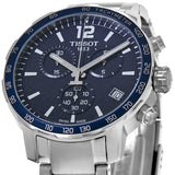 Tissot Quickster Chronograph Blue Dial Watch For Men - T095.417.11.047.00 Buy Now By Tissot