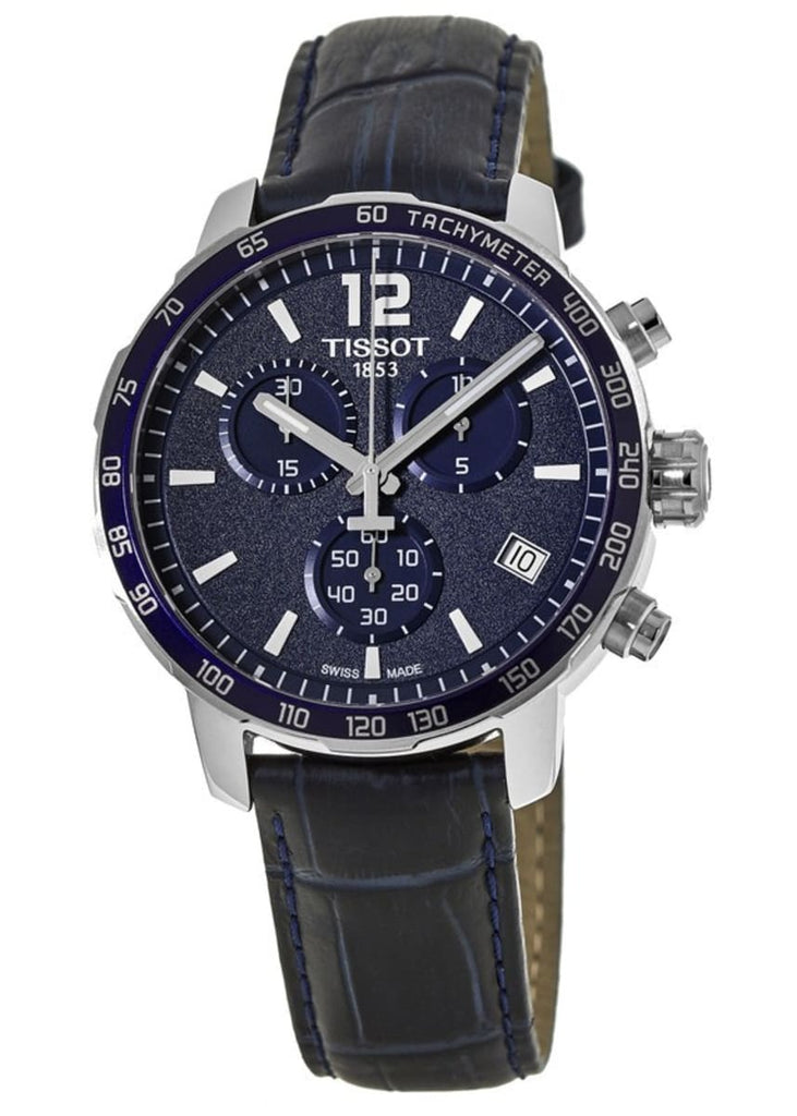 Tissot T Sport Quickster Chronograph Blue Dial Watch For Men - T095.417.16.047.00 Buy Now By Tissot