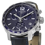 Tissot T Sport Quickster Chronograph Blue Dial Watch For Men - T095.417.16.047.00 Buy Now By Tissot