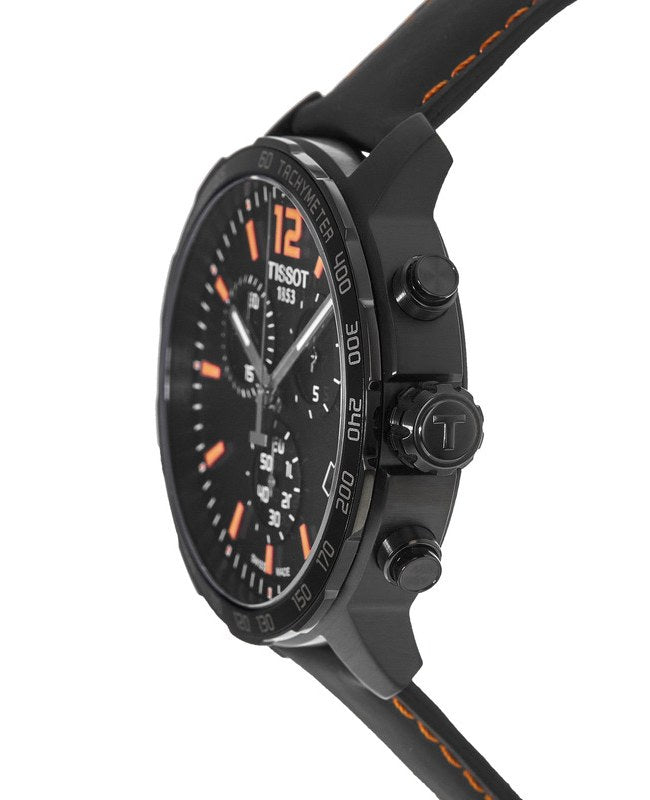 Tissot Quickster Chronograph Black Dial Watch For Men - T095.417.36.057.00 Buy Now By Tissot