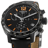 Tissot Quickster Chronograph Black Dial Watch For Men - T095.417.36.057.00 Buy Now By Tissot