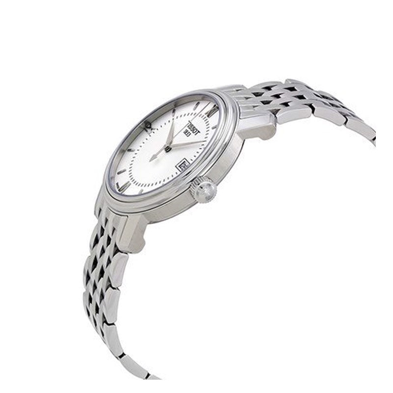 Tissot T Classic Bridgeport Silver Dial Silver Mesh Bracelet Watch For Men - T097.410.11.038.00 Buy Now By Tissot