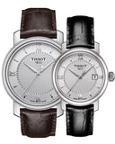 Tissot T Classic Bridgeport Silver Dial Brown Leather Strap Watch For Men - T097.410.16.038.00 Buy Now By Tissot