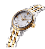 Tissot T Classic Bridgeport Lady White Mother of Pearl Dial Watch For Women - T097.010.22.118.00 Buy Now By Tissot