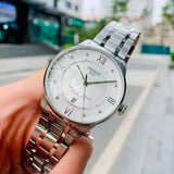 Tissot Chemin Des Tourelles Powermatic 80 Diamonds Silver Dial Silver Steel Strap Watch for Men - T099.407.11.033.00 Buy Now By Tissot