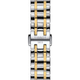 Tissot Chemin Des Tourelles Powermatic 80 Lady Mother of Pearl White Dial Two Tone Steel Strap Watch For Women - T099.207.22.118.00 Buy Now By Tissot
