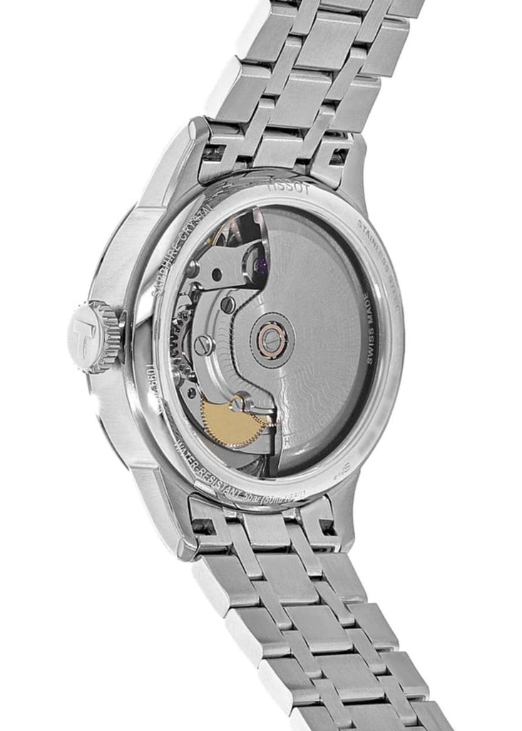 Tissot Chemin Des Tourelles Powermatic 80 Helvetic Silver Dial Silver Steel Strap Watch For Women - T099.207.11.116.00 Buy Now By Tissot